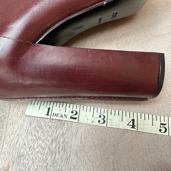 Alexander Wang Kim Oxblood Womens Boots Size 38.5 EU Burgundy Boot RARE - Picture 11 of 16